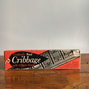Vintage Cribbage Board